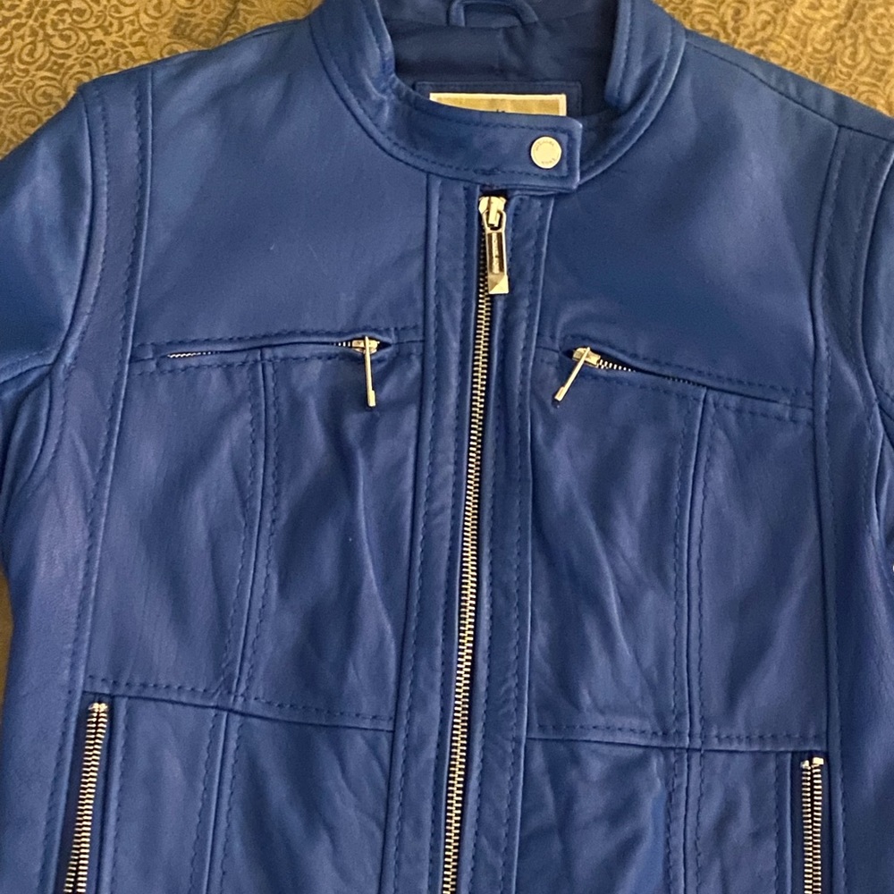 Michael Kors Genuine Leather Jacket
